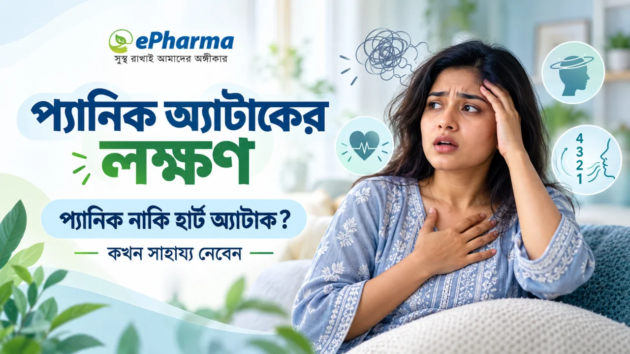 প্যানিক অ্যাটাকের লক্ষণ: প্যানিক নাকি হার্ট অ্যাটাক?