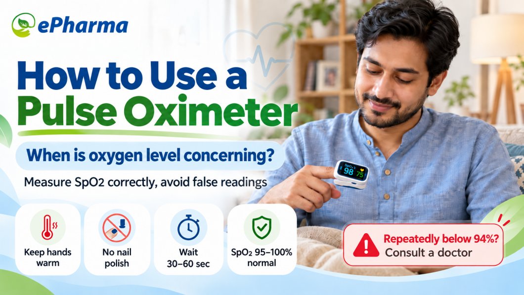 How to Use a Pulse Oximeter: SpO₂ Readings and Warning Signs