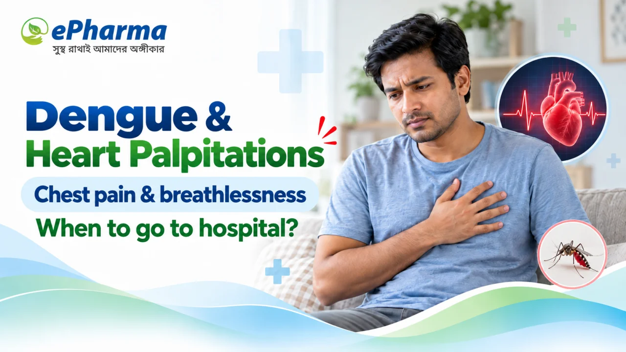 Dengue Palpitations or Chest Pain: When It May Be a Heart Problem
