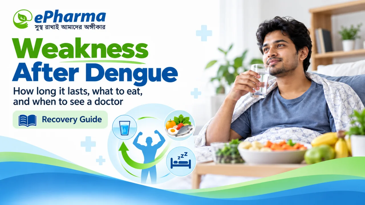 Weakness After Dengue: Recovery Time, Food and Warning Signs