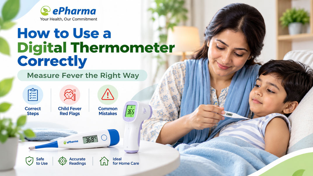 How to Use a Digital Thermometer Correctly: Fever Measurement Guide