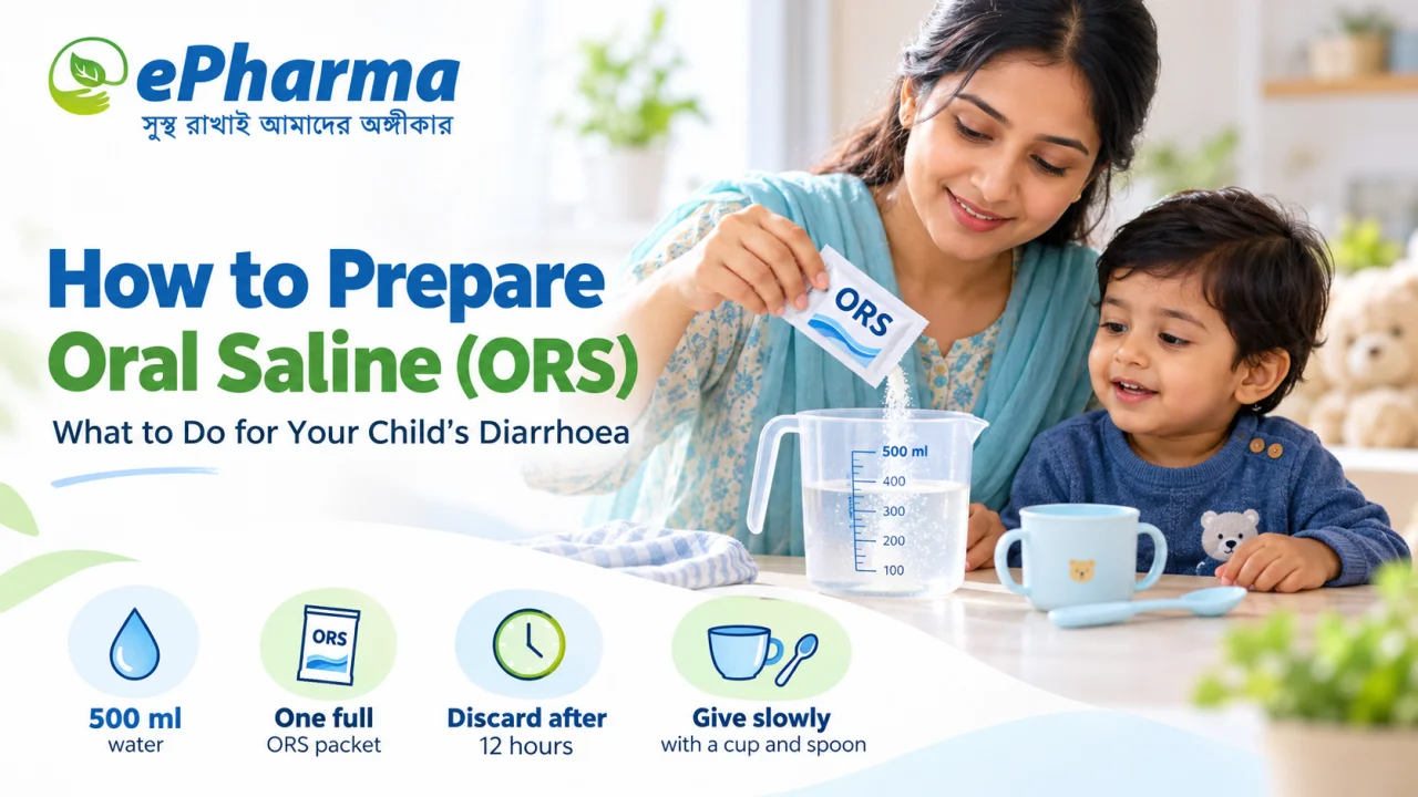 How to Make ORS Correctly: Child Diarrhoea, Dehydration &amp; Common Mistakes