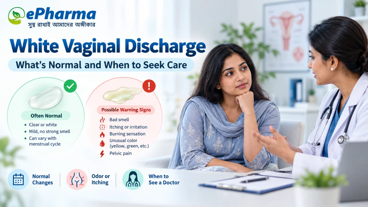 White Vaginal Discharge: What's Normal and When to Seek Care