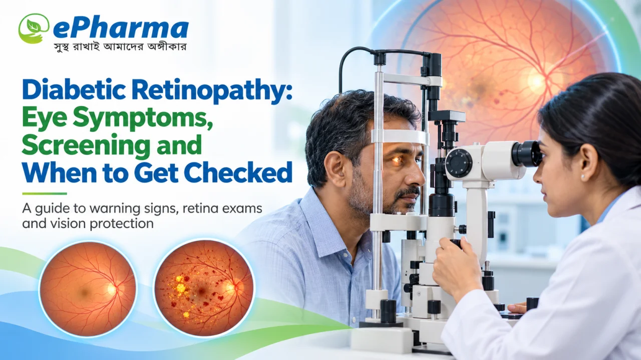 Diabetic Retinopathy: Eye Symptoms, Screening and When to Get Checked