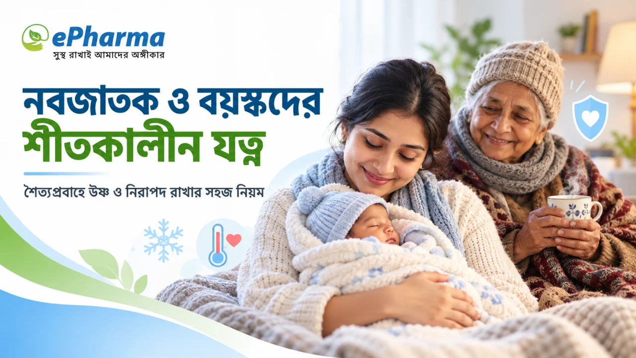 নবজাতকের ঠান্ডা লাগলে করণীয়: শৈত্যপ্রবাহে নবজাতক ও বয়স্কদের উষ্ণ রাখার নিয়ম