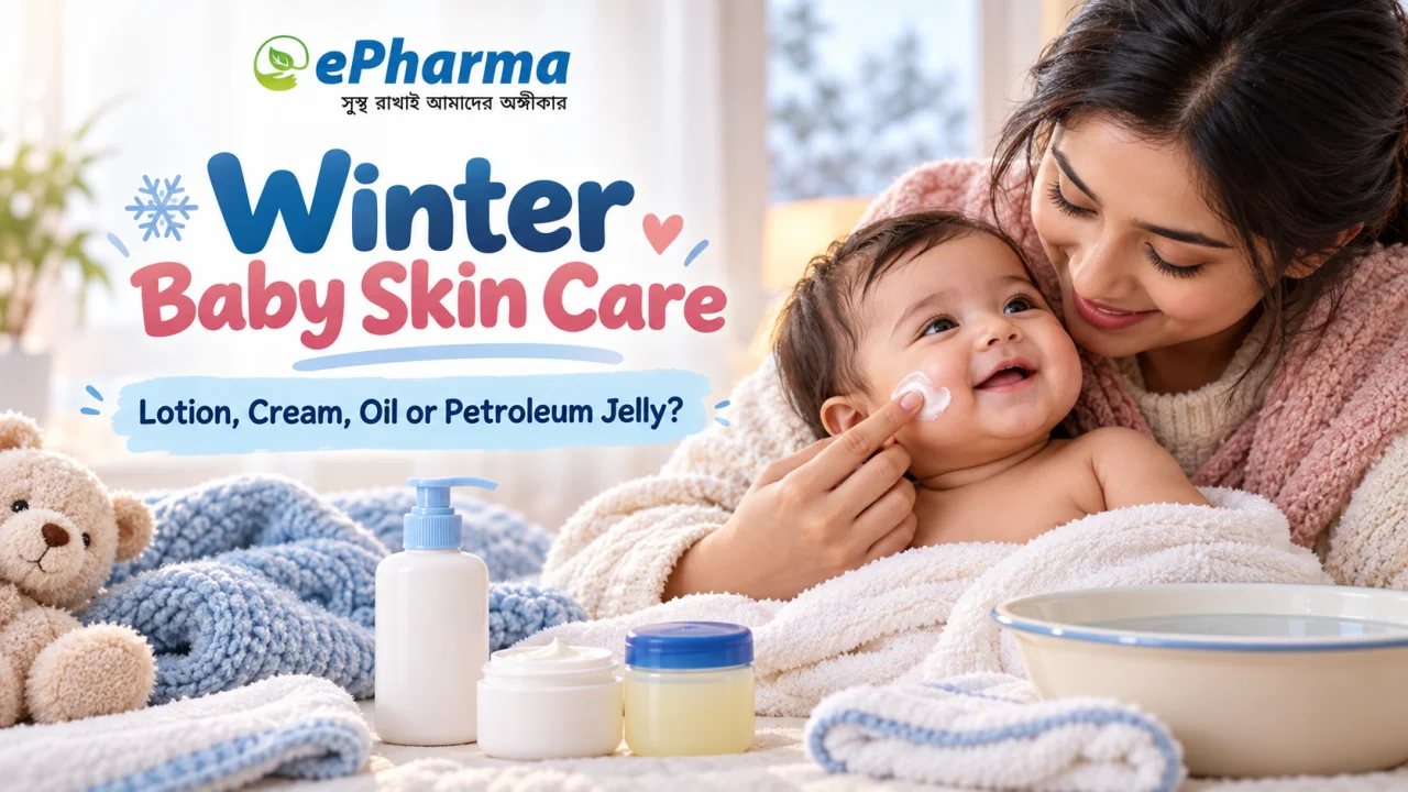 Winter Baby Skin Care: Lotion, Cream, Oil or Petroleum Jelly?