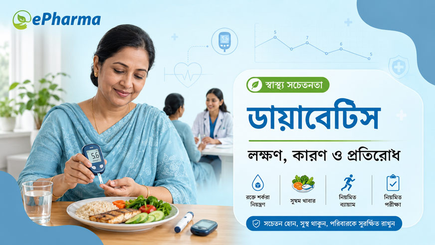 ডায়াবেটিস (Diabetes): লক্ষণ, কারণ ও প্রতিরোধের সম্পূর্ণ গাইড