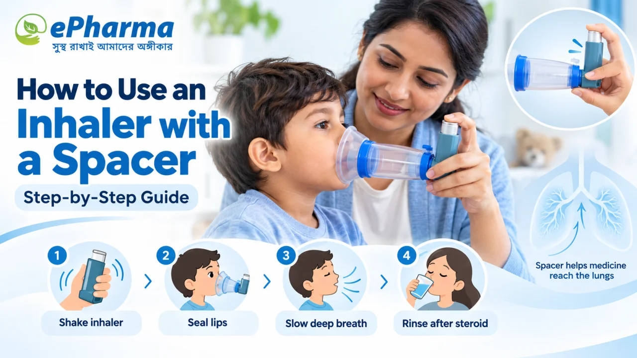 How to Use an Inhaler with a Spacer: Step-by-Step Guide