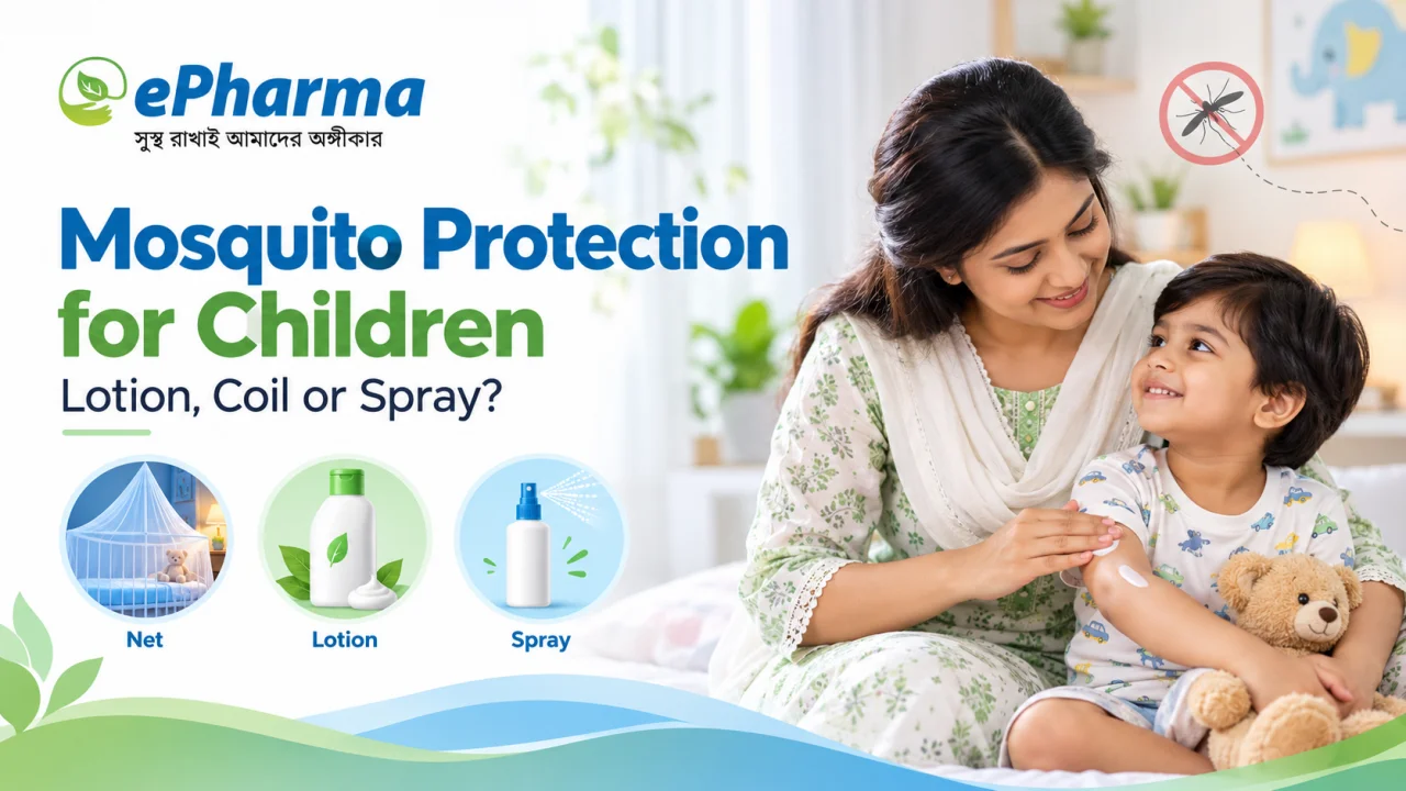 Mosquito Repellent Lotion, Coil or Spray: Which Is Safer for Children?