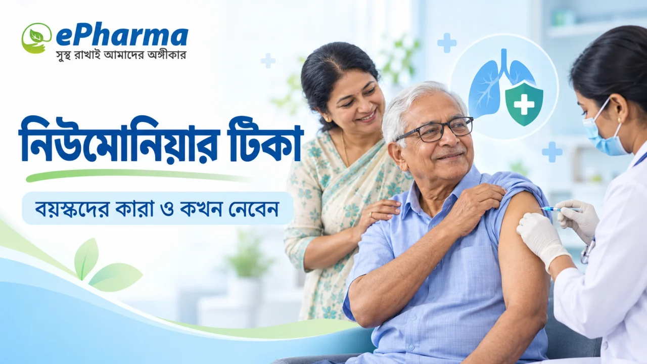 নিউমোনিয়ার টিকা: বয়স্কদের নিউমোনিয়া, কারা ও কখন টিকা নেবেন