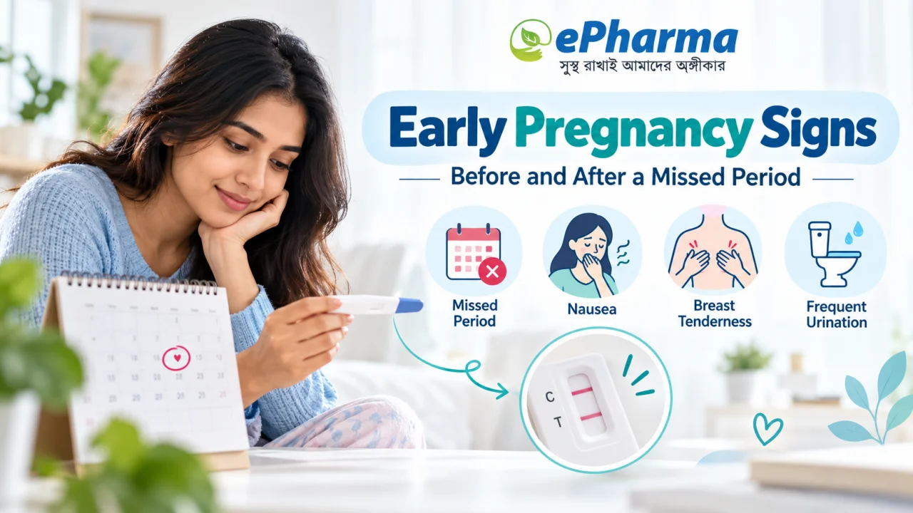 Early Pregnancy Signs: Before and After a Missed Period