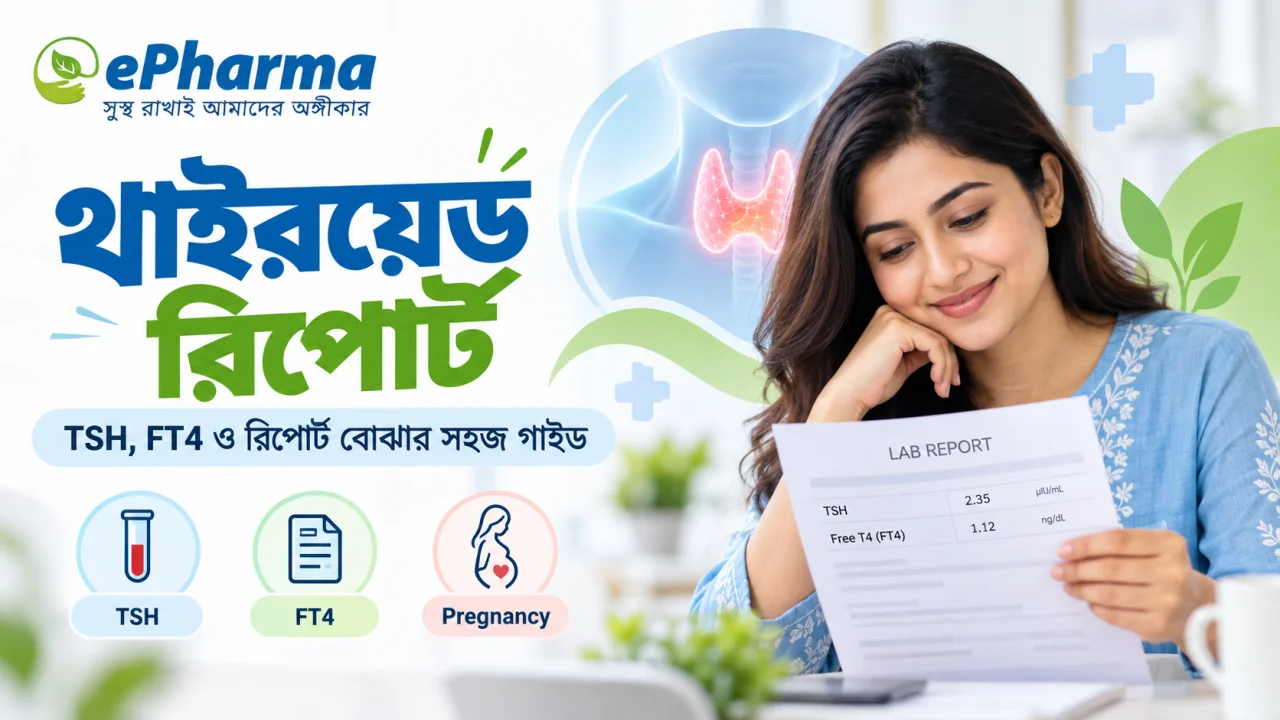 থাইরয়েড রিপোর্ট: TSH কত হলে স্বাভাবিক, কীভাবে বুঝবেন