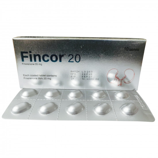 Fincor 20mg Tablet 10pcs