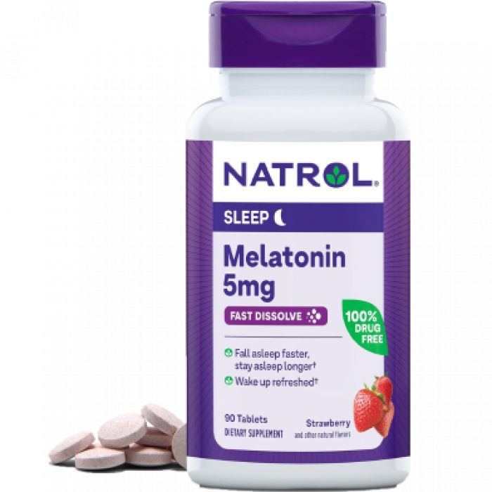 Natrol Melatonin 5mg, 90 Tablets | USA
