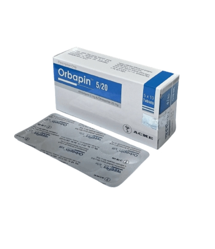 Orbapin 5/20mg Tablet 1 Strip - Buy Online in Bangladesh | ePharma