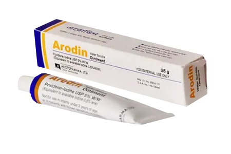 Arodin 5% Ointment 25g Tube