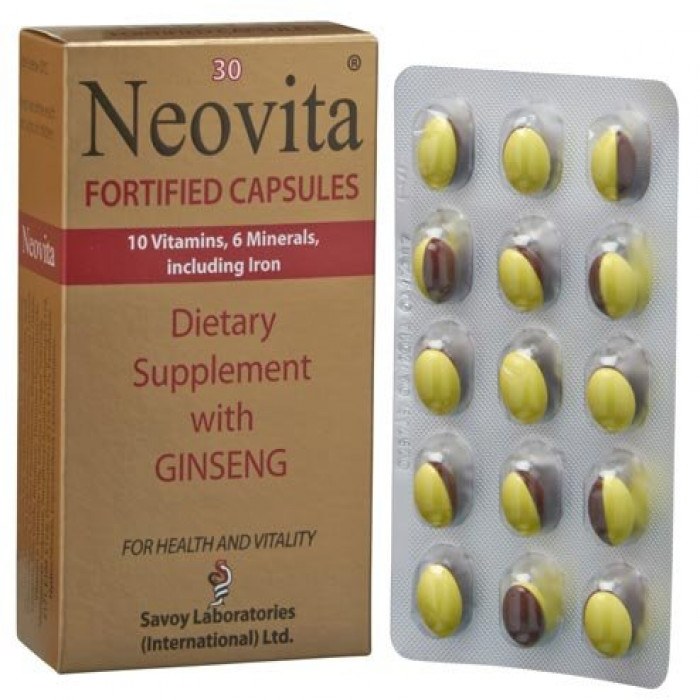 Neovita Dietary Supplement With Ginseng-30pcs Box