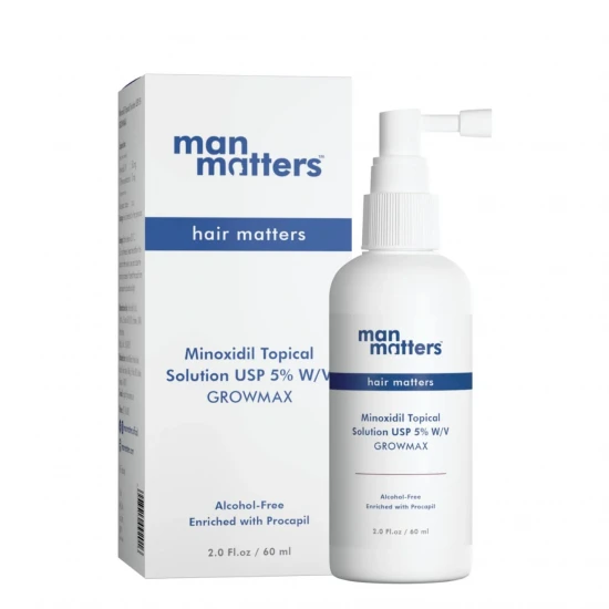 Man Matters GROWMAX Minoxidil 5% Solution With Procapil