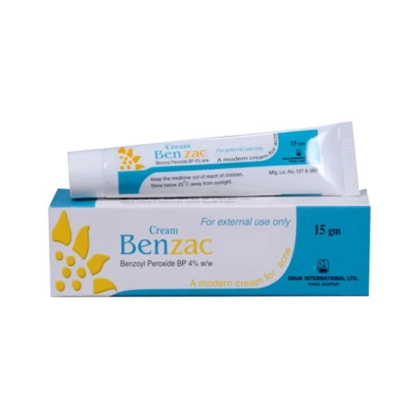 Benzac 4% Cream 15g Tube
