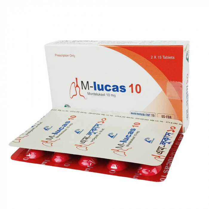 M-Lucas 10mg Tablet 1 Strip