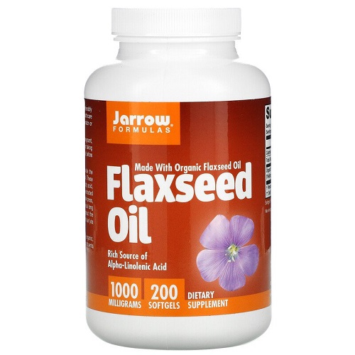 Jarrow Formulas Flaxseed Oil, Improve Heart Health, High in Omega3