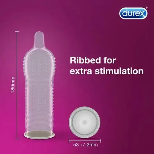 Durex Extra Ribbed Condom 3's Pack - Buy Online in Bangladesh | ePharma