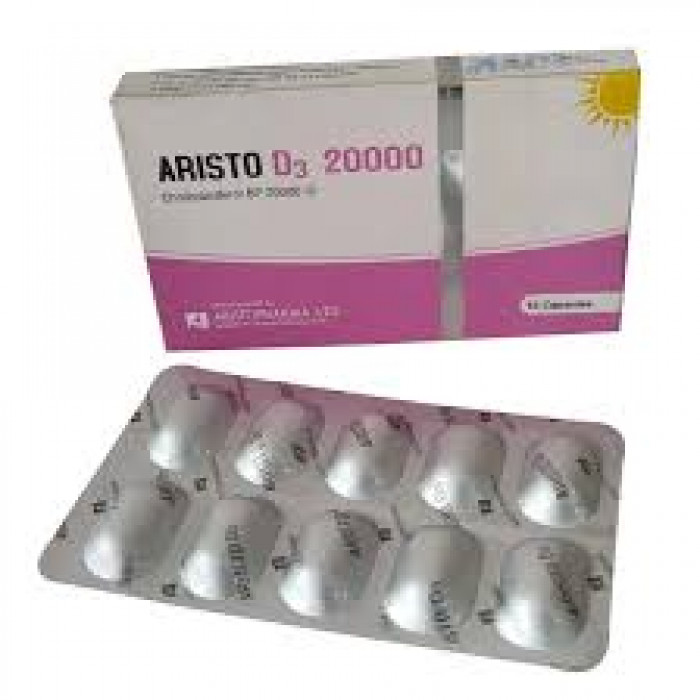 Aristo D3 20000IU Capsule