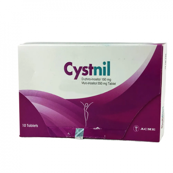 Cystnil 150mg+550mg Tablet | 1 Strip