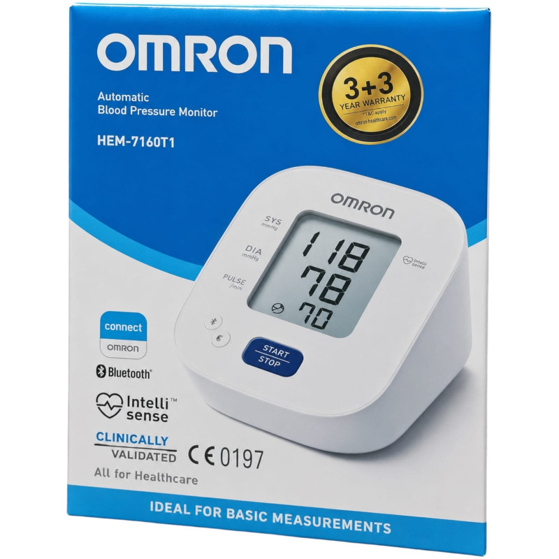 Omron HEM 7140T1 Bluetooth Arm Blood Pressure Monitor - Buy Online in Bangladesh | ePharma