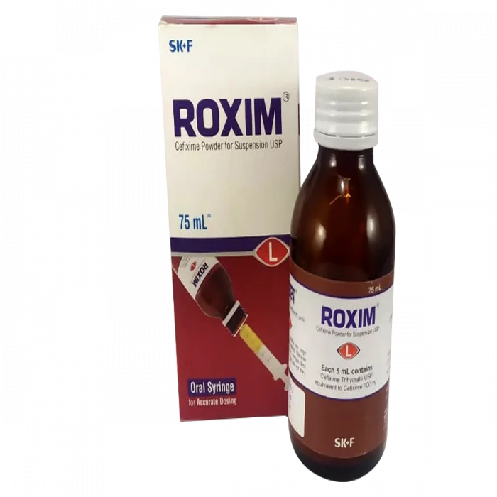 Roxim Powder for Suspension 75ml (100mg/5ml)