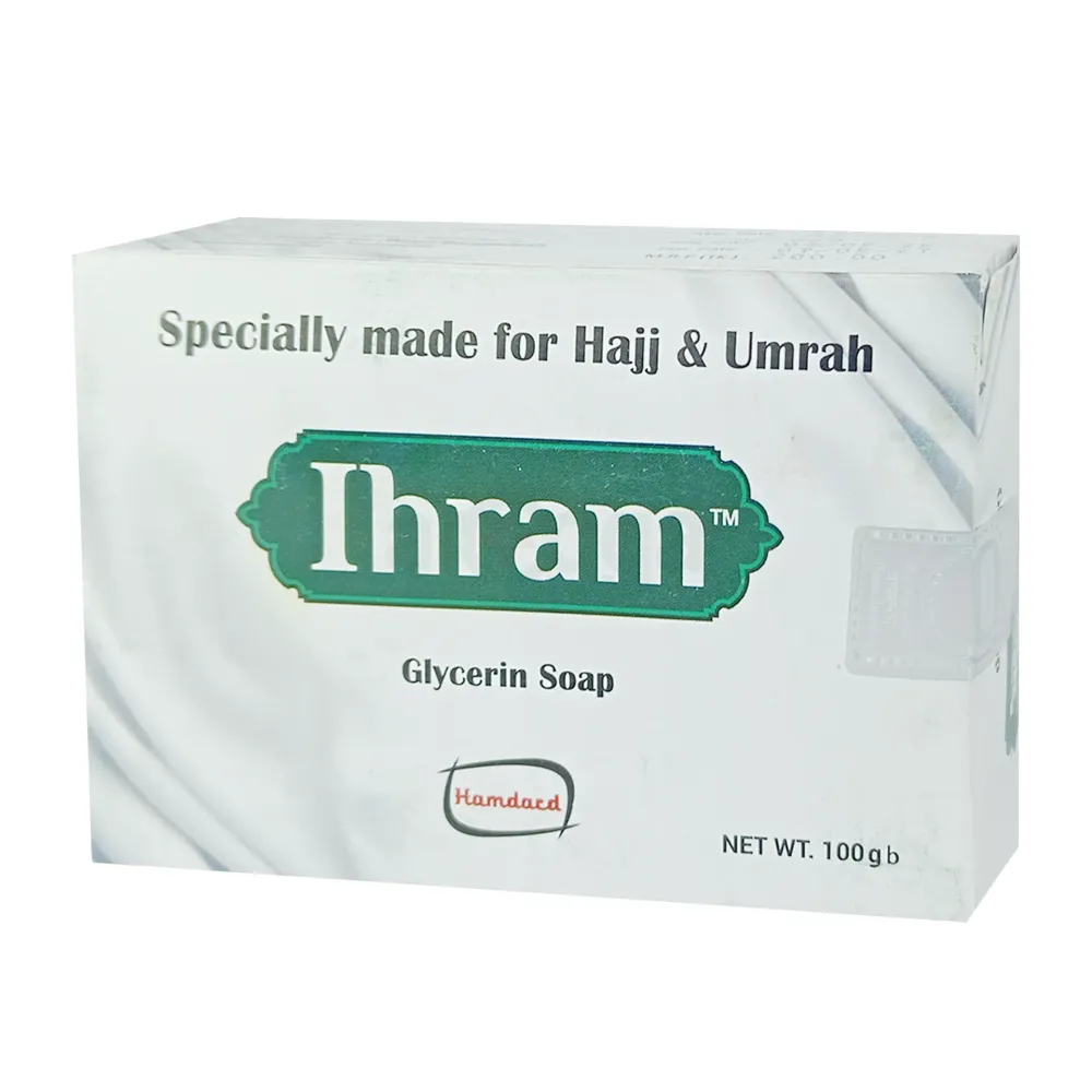 IHRAM Glycerin Soap Made For Hajj & Umrah 100g - Buy Online in Bangladesh | ePharma