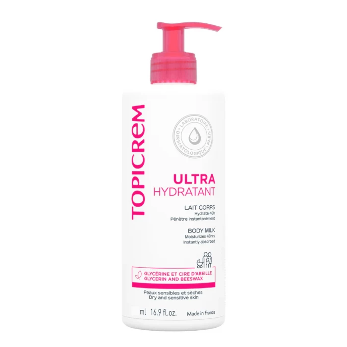 Topicrem Ultra Moisturizing Body Milk 500ml