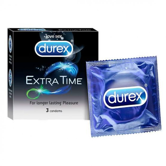 Durex Extra Time Condom 3's Pack