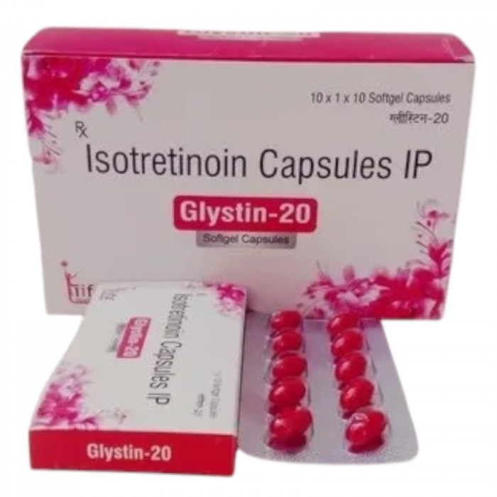 Zystroin 20mg Softgel Capsule 1 Strip