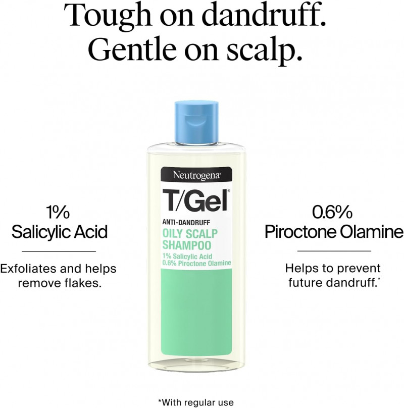 Neutrogena T/Gel Anti-Dandruff Shampoo for Oily Scalp, Fresh Jasmine, 250 ml - Buy Online in Bangladesh | ePharma