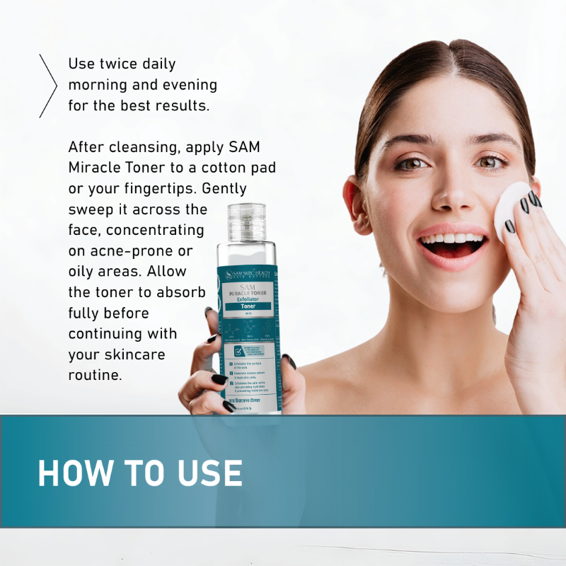 SAM Miracle Toner 200ml - Buy Online in Bangladesh | ePharma