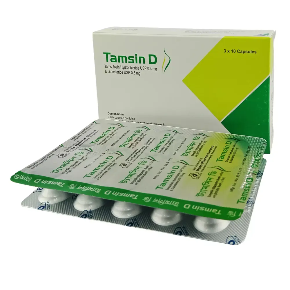 Tamsin D Capsule (400mcg+500mcg) - Buy Online in Bangladesh | ePharma