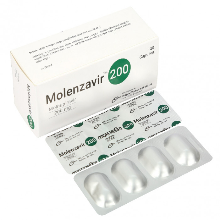 Molenzavir 200mg (20pcs box)