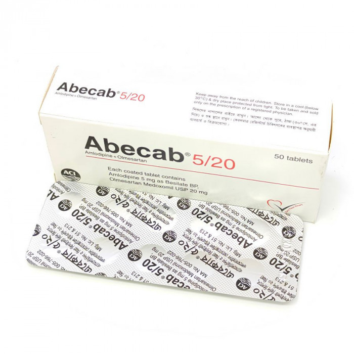 Abecab 5/20mg Tablet 1 Strip