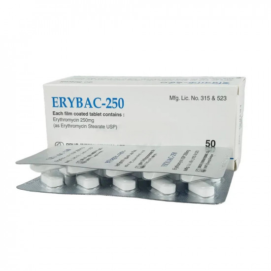 Erybac 250mg Tablet | 1 Strip