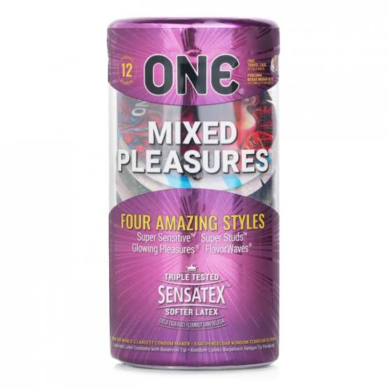 ONE Mixed Pleasures Amazing Styles Condom 12pcs - Buy Online in Bangladesh | ePharma