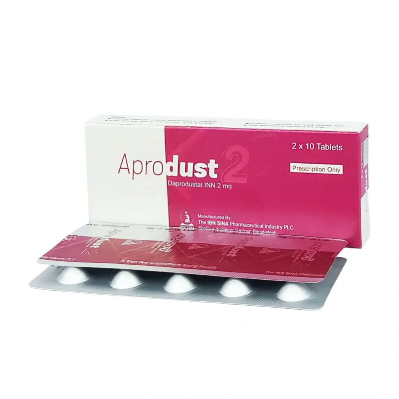 Aprodust 2 Tablet 1 Strip - Buy Online in Bangladesh | ePharma