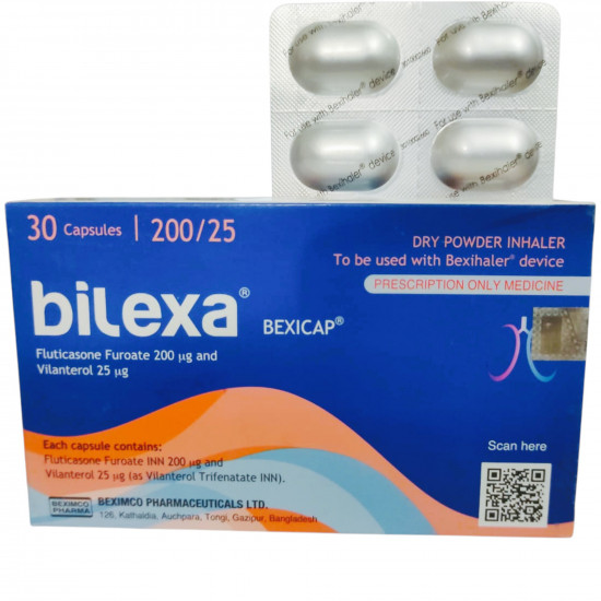 Bilexa 200 Inhalation Capsule 10pcs