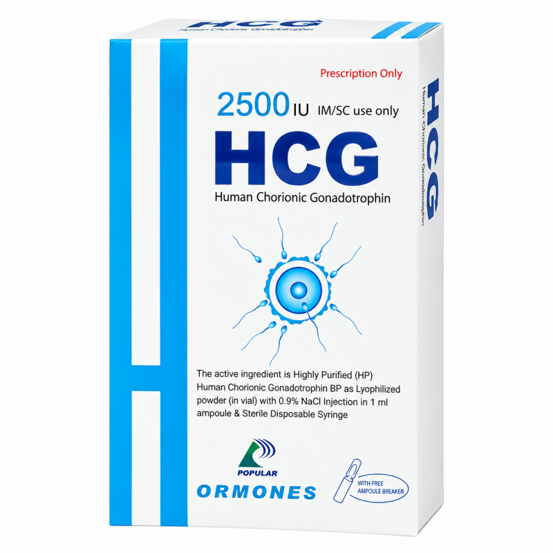 HCG Injection 2500 IU - Buy Online in Bangladesh | ePharma