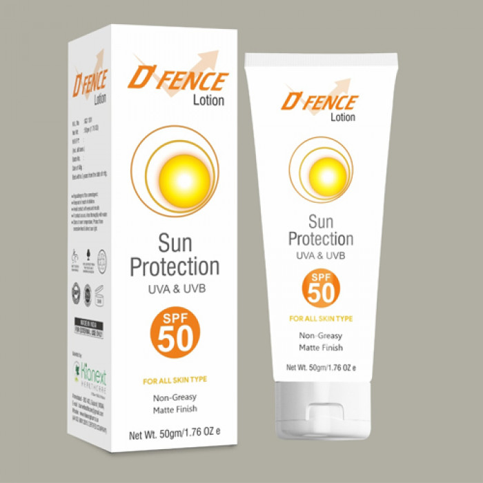 D'Fence Sunscreen Lotion SPF 50