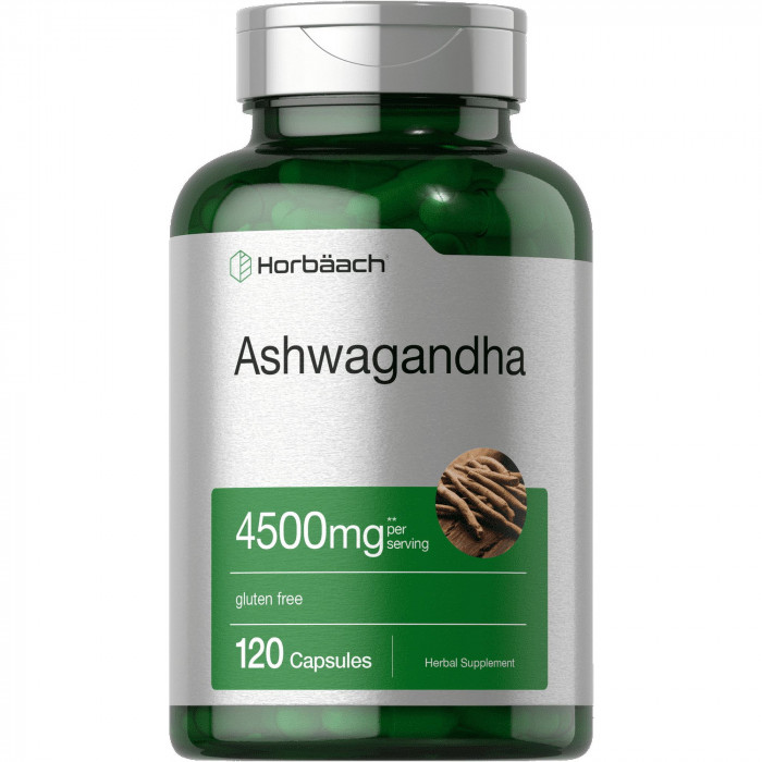 Horbaach Max Strength Ashwagandha 4500mg 120 Capsules | USA Made