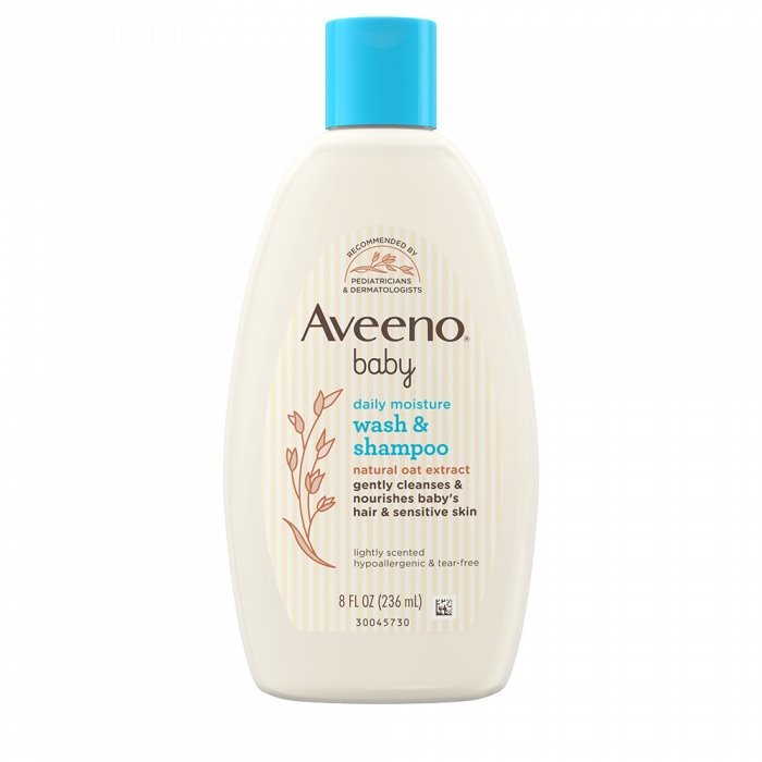 Aveeno Baby Daily Moisture Wash & Shampoo 532ml