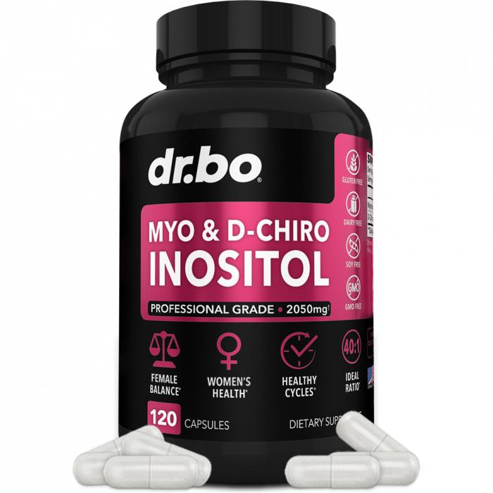 dr.bo Myo & D-Chiro Inositol, 120 Capsules | USA