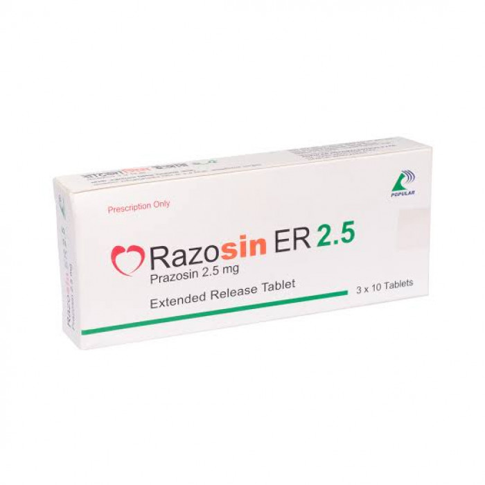 Razosin ER 2.5