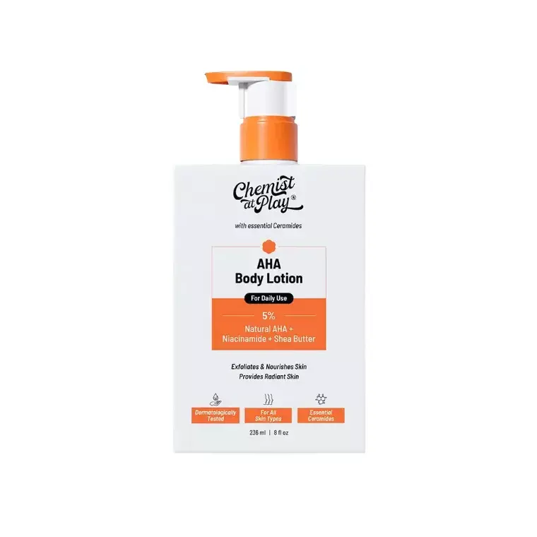 Chemist at Play Exfoliating Body Lotion (5% AHA+Niacinamide+Shea Butter) 236ml